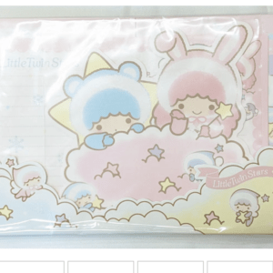 96842 Sanrio Little Twin Stars Letter Set (Bear & Rabbit) 2010