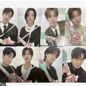 96949 ATEEZ Music Art Trading Card 8-Piece Set