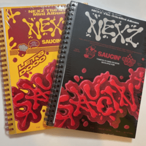 97424 NEXZ "Ride the Vibe" (Saucin' Ver.) Album – Set of 2 Versions (Unopened)