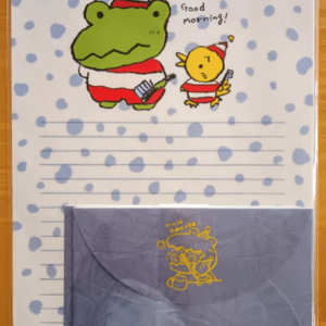 97443 Heisei Retro TAPIA Letter Set – Crocodile & Chick Pattern