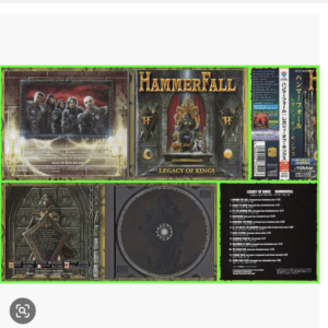 97699 Classic Nordic Metal Album — Japanese Edition CD with Obi — HammerFall / yahoo auction
