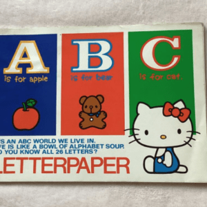 98264 Vintage Item! 1976 Hello Kitty Notebook