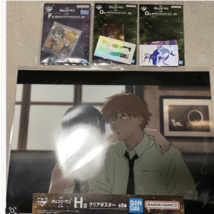 98563 Ichiban Kuji Chainsaw Man Vol. 2 – Prizes F, G, & H: Reze & Denji