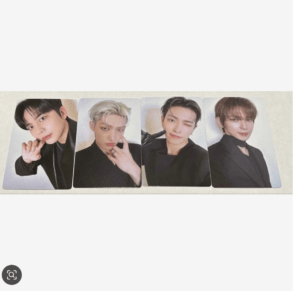 98604 ATEEZ Trading Card 4-Piece Set