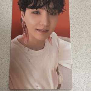 98753 BTS Suga (Yoongi) Photocard