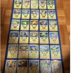 98851 Pokémon Trading Card Game Pikachu 30th Anniversary Complete Set (30 Cards)