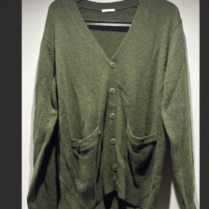 99251 GU Cardigan (Green-Khaki)