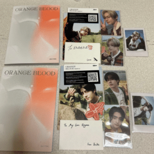 99542 ENHYPEN ORANGE BLOOD Album 2-Version Set
