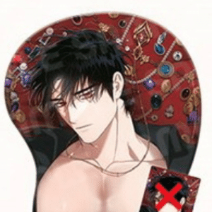99489 "White Night's Flower Path" Mouse Pad (Tei)