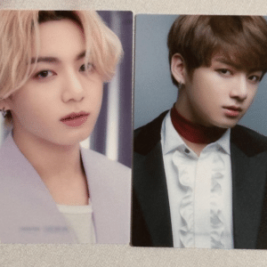 99854 "BTS, THE BEST" Clear Card / Trading Card – Jungkook (JK)