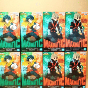 100008 MAXIMATIC Izuku Midoriya & Katsuki Bakugo "THE BEGINNING" – Set of 8 Figures