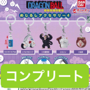 100300 Dragon Ball Mejirushi Accessory 4 - Complete Set of 5 Types
