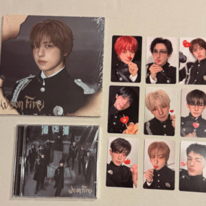 100443 &TEAM "We on Fire" Trading Card