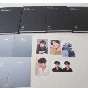 100758 BTS LOVE YOURSELF: Tear (4 Versions) CD, Photocards, and Merchandise Set