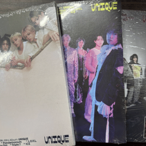 100906 P1Harmony Album "UNIQUE" 3-Version Set
