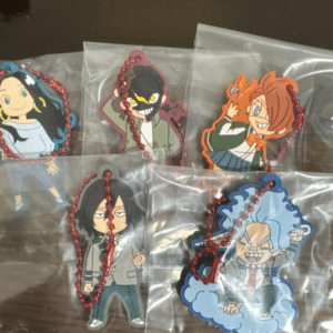 101060 Vigilante Rubber Keychain Set (5 Types) - My Hero Academia