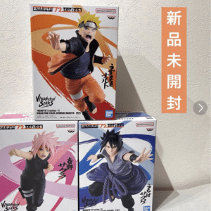 101039 NARUTO VIBRATION STARS Figure 3-Piece Set