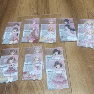 101720  Love Live!Idol Club Clear Cards – Complete Set (16 cards)