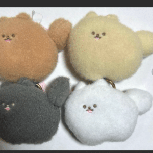 101731 Pomeranian plush toy