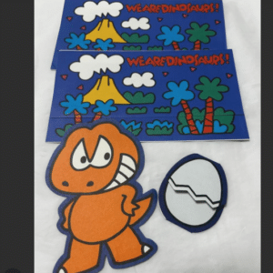 101740 We Are Dinosaurs Letter Set