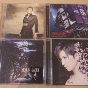 102080 GACKT 4-Single Set
